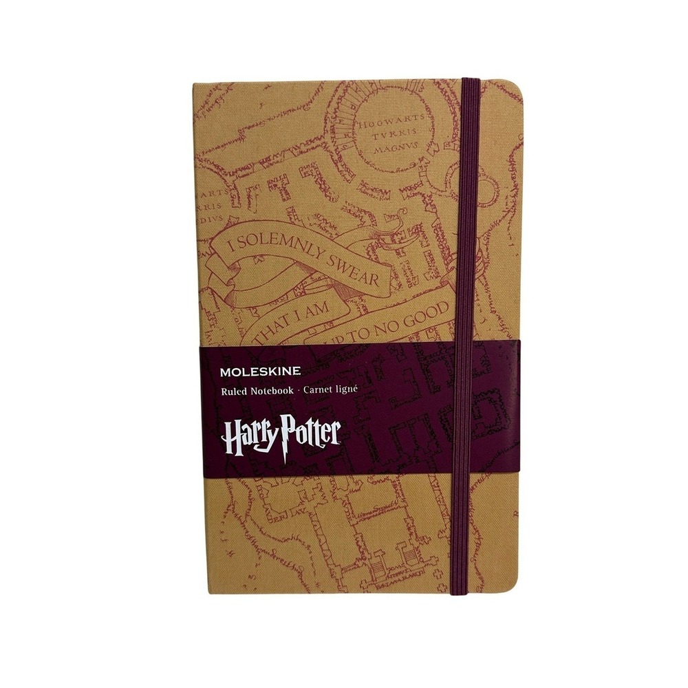 Moleskine Harry Potter Marauder's Map Ruled Notebook Journal Large Ltd Edition